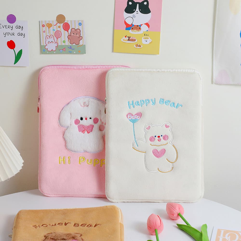 Chaichaishop กระเป๋าใส่ไอแพด แบบมีซิป ใส่ของได้เยอะ กันกระแทก ipad bag 9.7-11นิ้ว รูปที่ 3