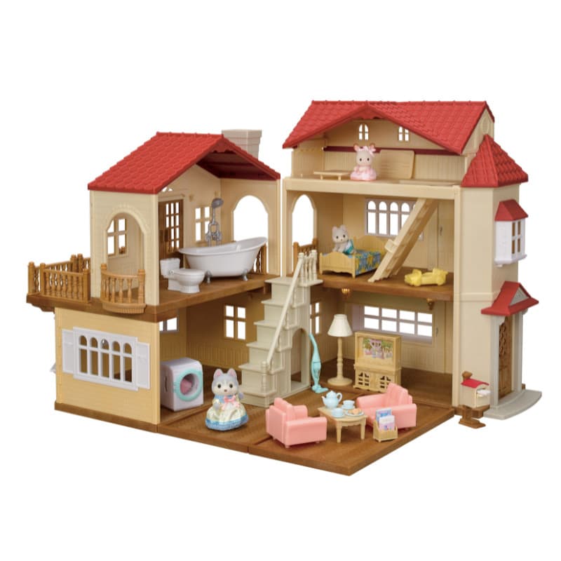 Sylvanian Families Red Roof Country Home Gift Set -Secret Attic Playroom / ซิลวาเนียน แฟมิลี่ บ้านเรดรูฟ มีห้องใต้หลังคา รูปที่ 5