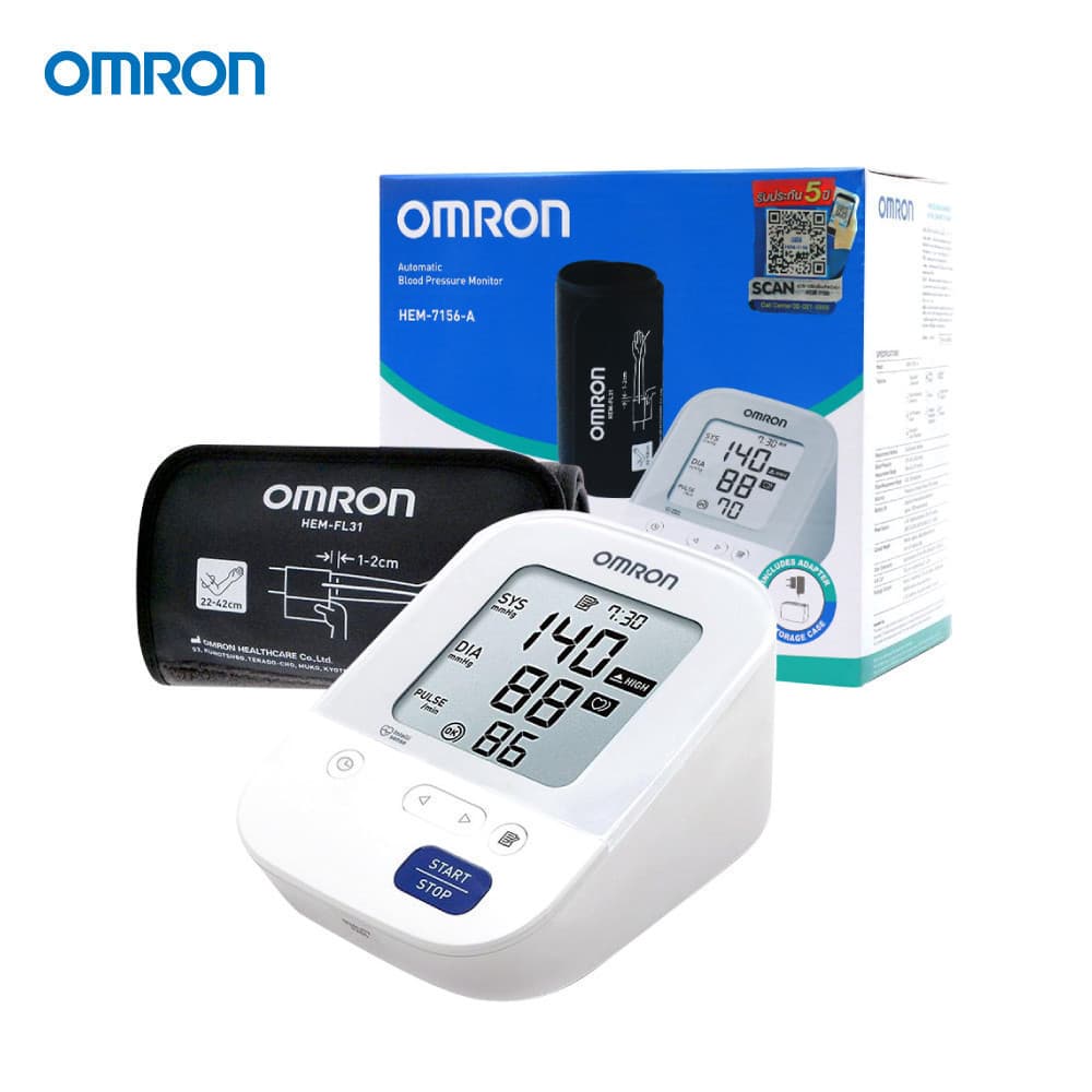 OMRON เครื่องวัดความดันโลหิต ออมรอน รูปที่ 6