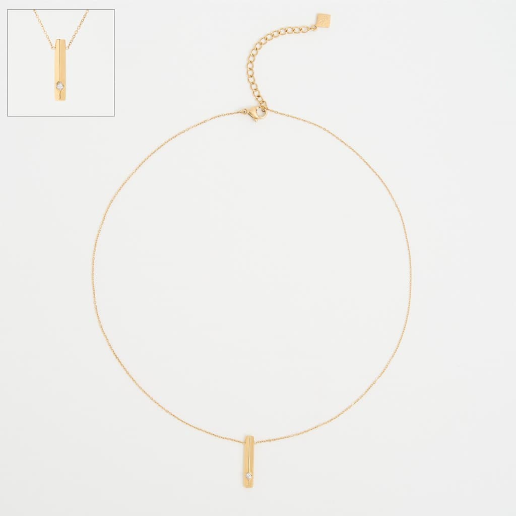 Valichain - Prism Vertical Necklace รูปที่ 6