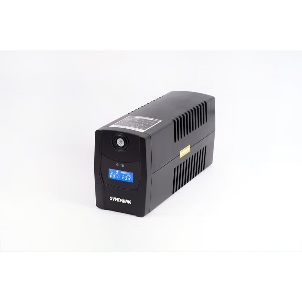 SYNDOME UPS ECOII-1000 LCD เครื่องสำรองไฟ PW1-000524 รูปที่ 3