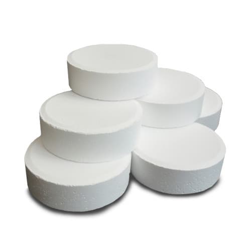 Chlorine Tablet 5KG TCCA 90% PoolChlor 5กก คลอรีนก้อน บำบัดน้ำให้ใสสะอาด ฆ่าเชื้อโรค แบคทีเรีย chlorine tablets รูปที่ 2
