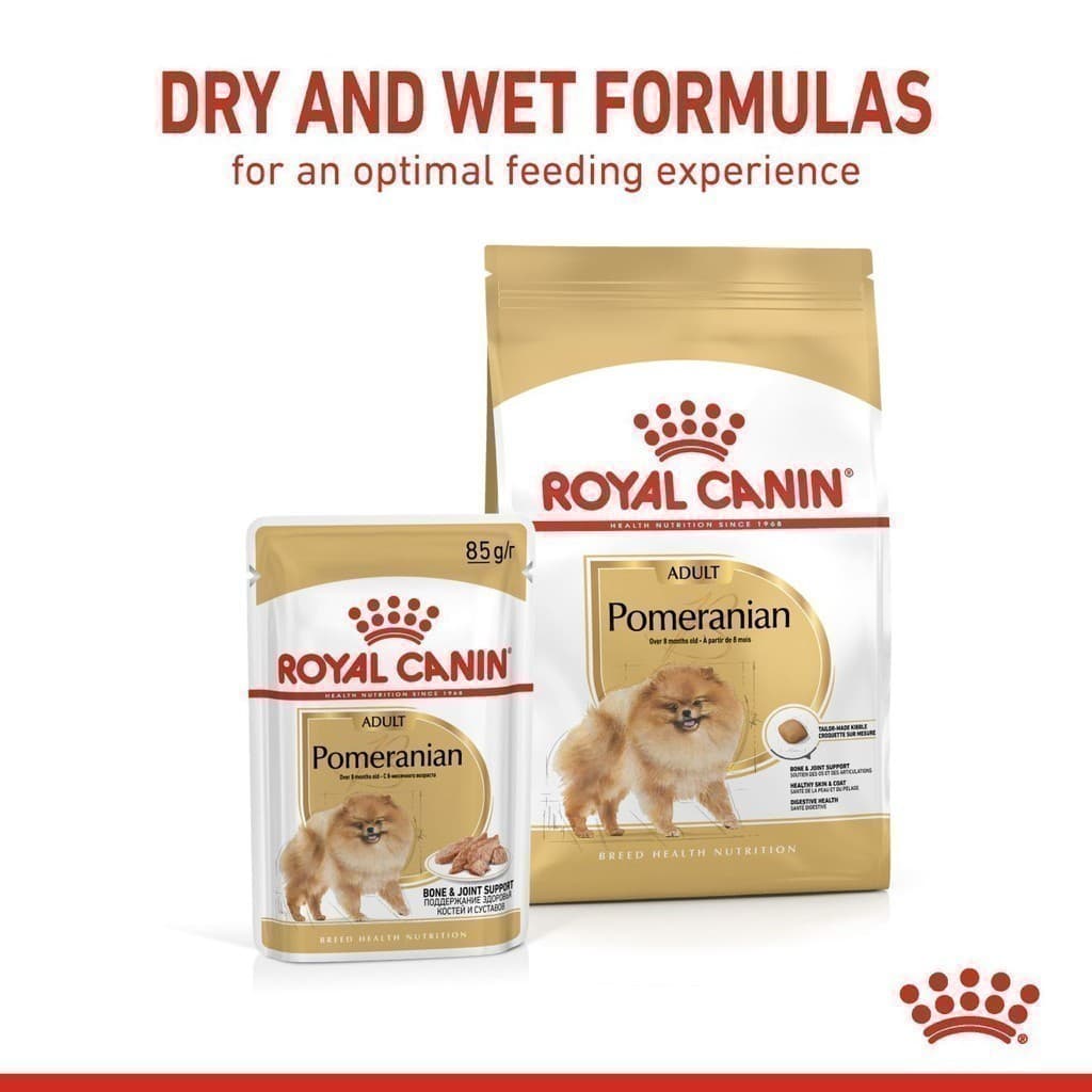 Royal Canin Pomeranian Adult 3kg อาหารเม็ดสุนัขโต พันธุ์ปอมเมอเรเนียน อายุ 8 เดือนขึ้นไป รูปที่ 6