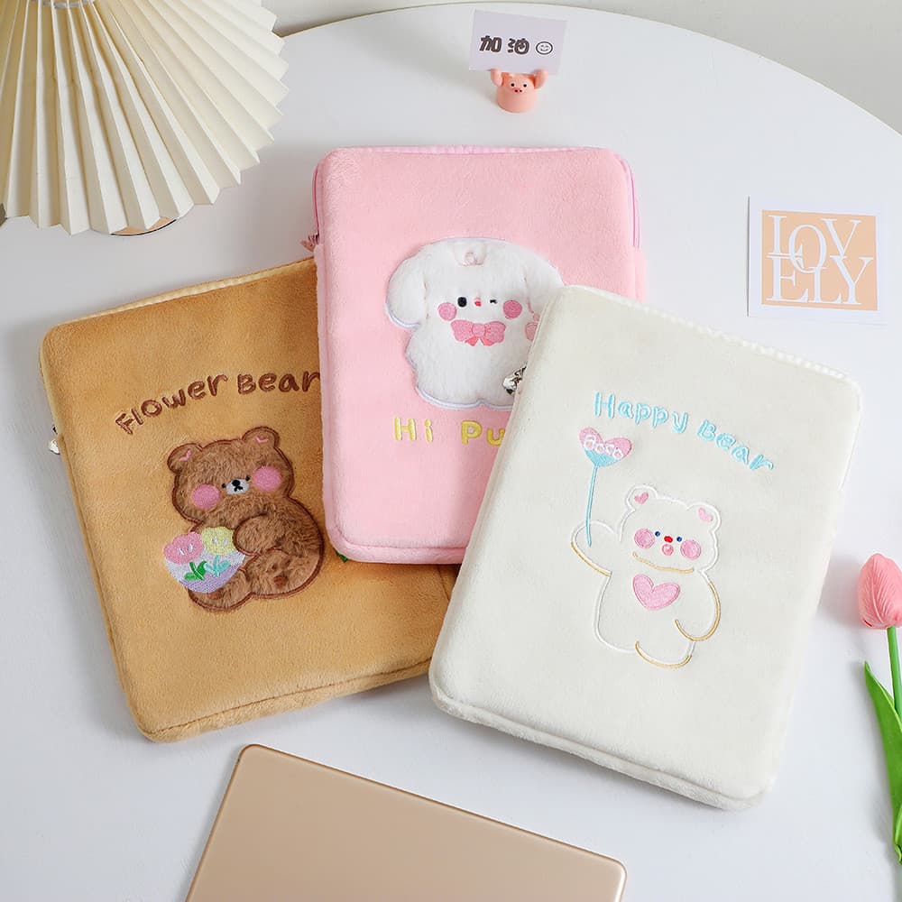 Chaichaishop กระเป๋าใส่ไอแพด แบบมีซิป ใส่ของได้เยอะ กันกระแทก ipad bag 9.7-11นิ้ว รูปที่ 2