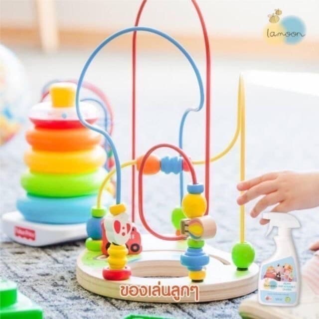 ละมุน Lamoon น้ำยาทำความสะอาดของใช้เด็ก ออร์แกนิค ขนาด 500 ml / 450ml รูปที่ 7