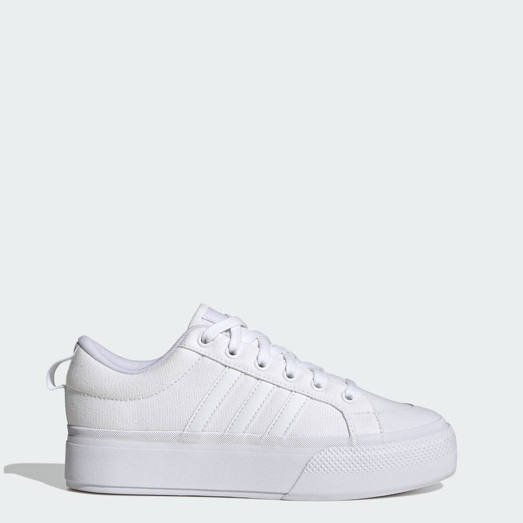 adidas Skateboarding & Lifestyle Bravada 2.0 Platform Shoes Women White IE2309 รูปที่ 2