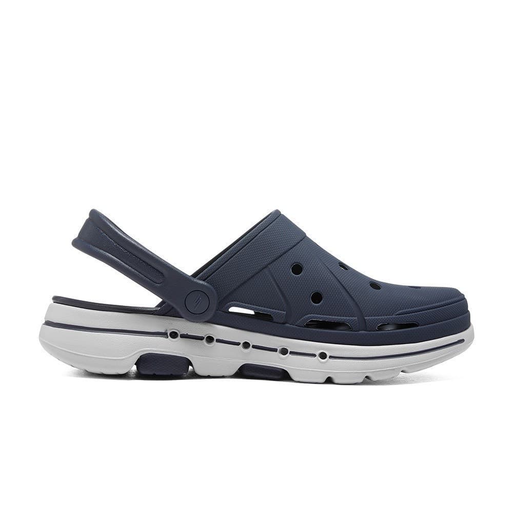 Skechers สเก็ตเชอร์ส รองเท้าผู้ชาย Men Foamies GOwalk 5 Key Choice Shoes - 243032-NVY รูปที่ 5