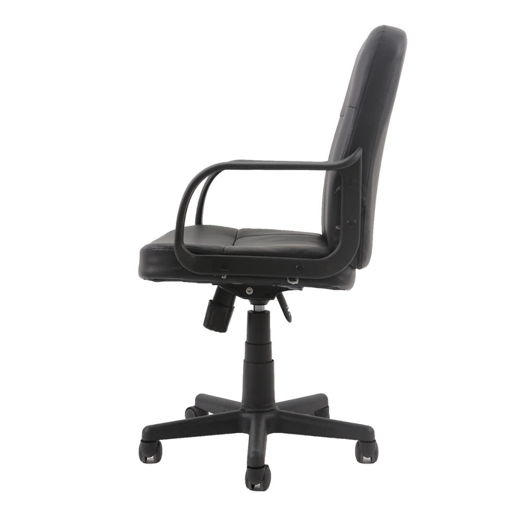 SMART OFFICE เก้าอี้สำนักงาน หนัง รุ่นปอเช่ สีดำ |AB| รูปที่ 8