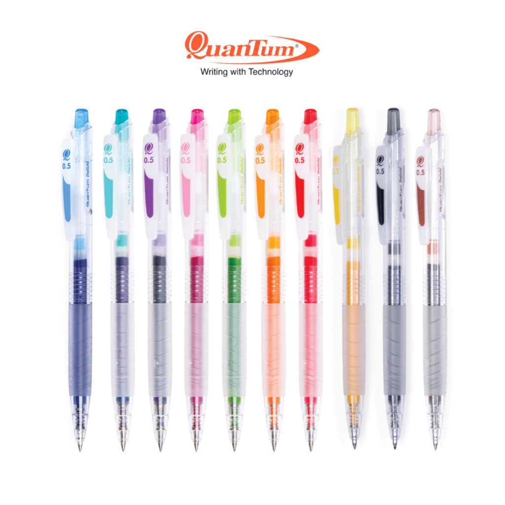 Quantum ปากกา ปากกาสี ปากกาเจล ไดอิจิเจล ดอลลี่ หมึกสี 0.5 จำนวน 1 ด้าม รูปที่ 2