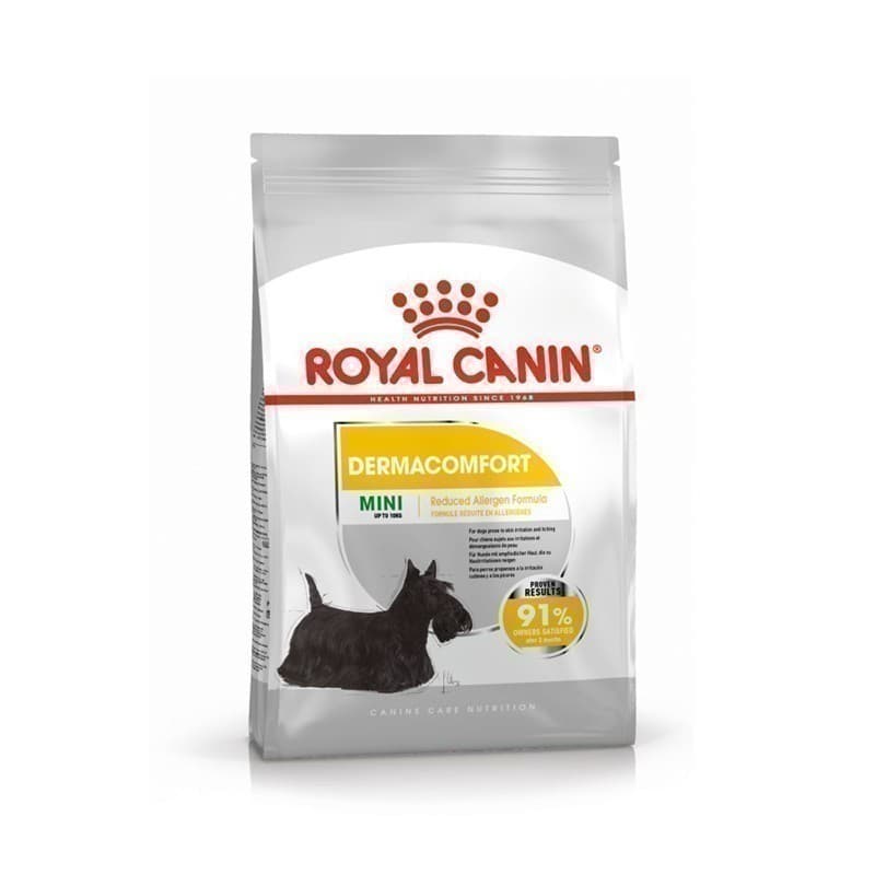 Royal Canin Mini Dermacomfort 3kg อาหารเม็ดสุนัขโต พันธุ์เล็ก ผิวแพ้ง่าย อายุ 10 เดือนขึ้นไป รูปที่ 4