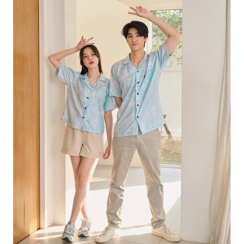 !! Minimal Renren Set เชิ้ตแขนสั้น Shirt และ Dress เดรสยาว รูปที่ 5