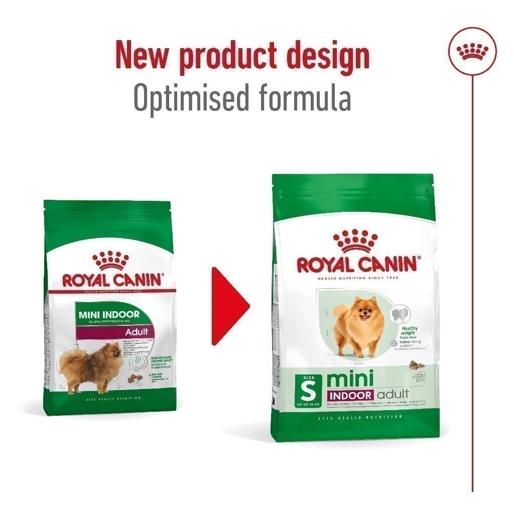 Royal Canin Mini Indoor Adult 500g อาหารเม็ดสุนัขโต พันธุ์เล็ก เลี้ยงในบ้าน อายุ10เดือน-8ปี รูปที่ 3