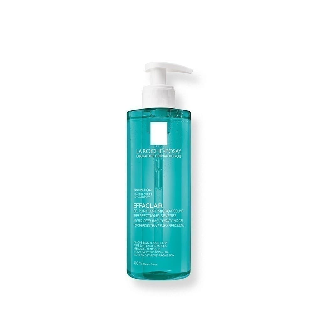 ลา โรช-โพเซย์ La Roche-Posay Effaclar Micro-Peeling Gel เจลทำความสะอาดผิว สำหรับผิวมันเป็นสิว 400ml. รูปที่ 2