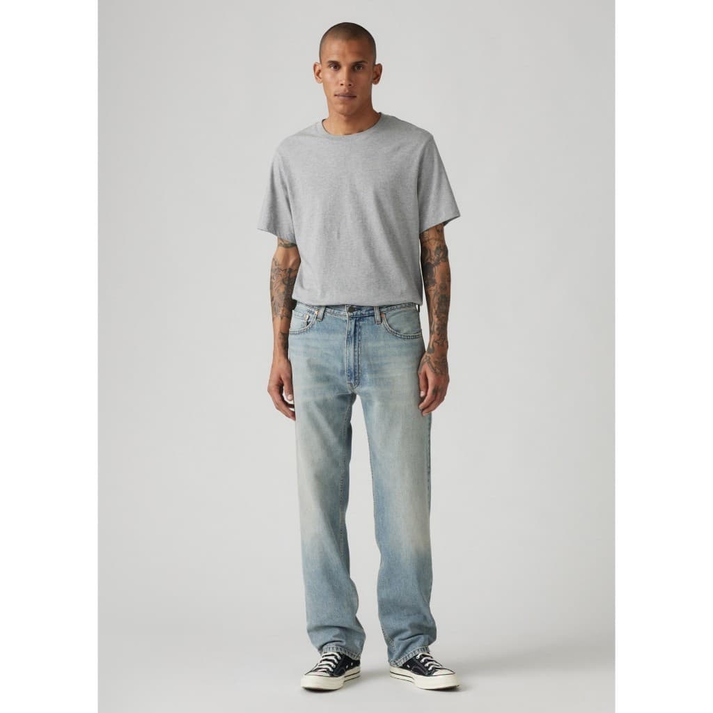 กางเกงยีนส์ผู้ชาย Levi's® Men's 555™ Relaxed Straight Jeans รูปที่ 1