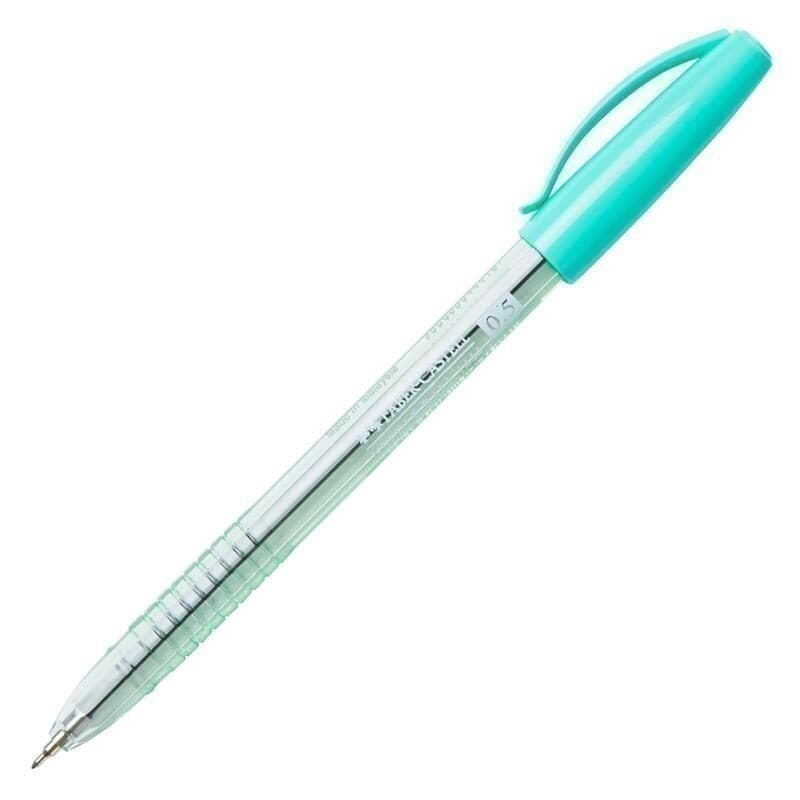 ปากกาลูกลื่น Faber-Castell 1444 และ 1423 ด้ามพาสเทล หมึกน้ำเงิน ขนาดหัว 0.5 MM ยกกล่อง 30 ด้าม รูปที่ 6