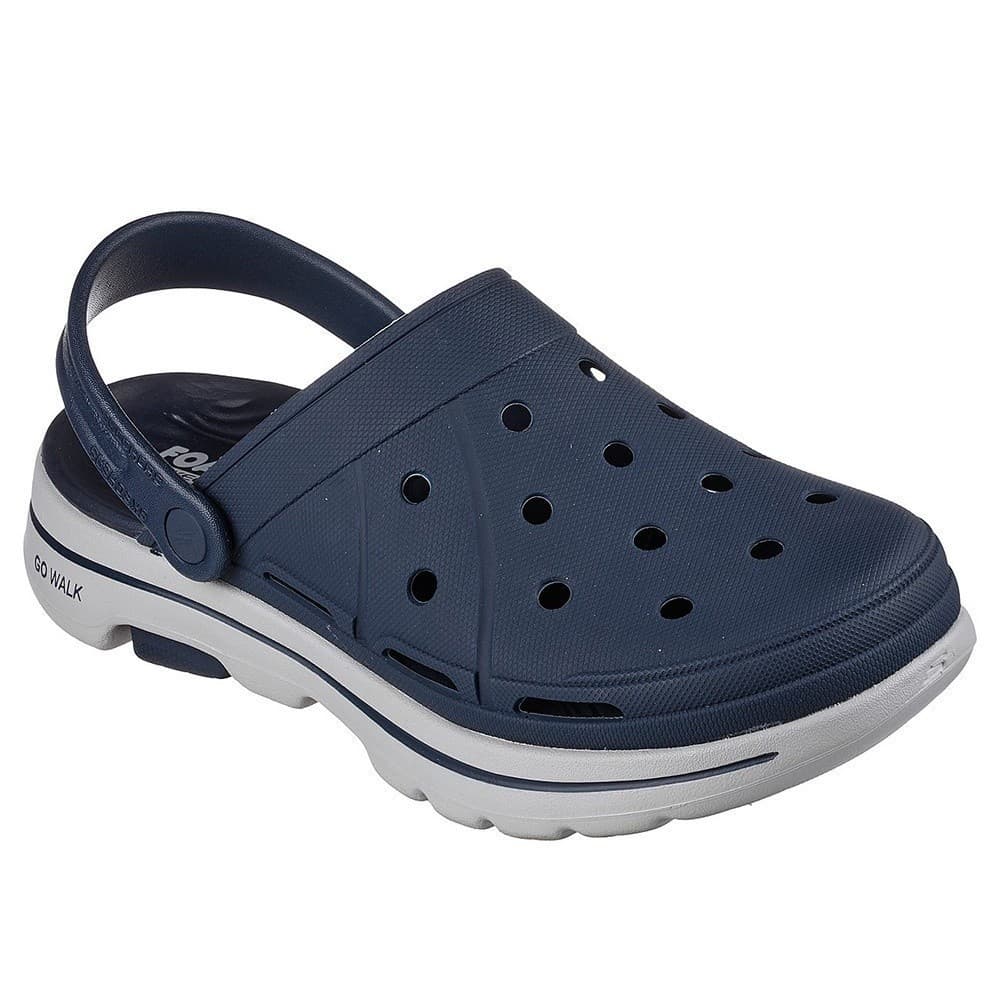 Skechers สเก็ตเชอร์ส รองเท้าผู้ชาย Men Foamies GOwalk 5 Key Choice Shoes - 243032-NVY รูปที่ 2