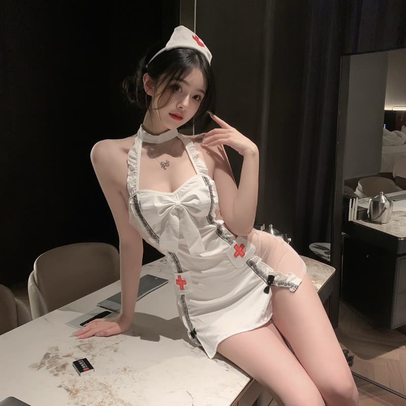 ชุดคอสเพลย์ พยาบา รุ่น P001 ชุดนอนไม่ได้นอน ชุดนอนเซ็กซี่ Yuyie888 รูปที่ 3