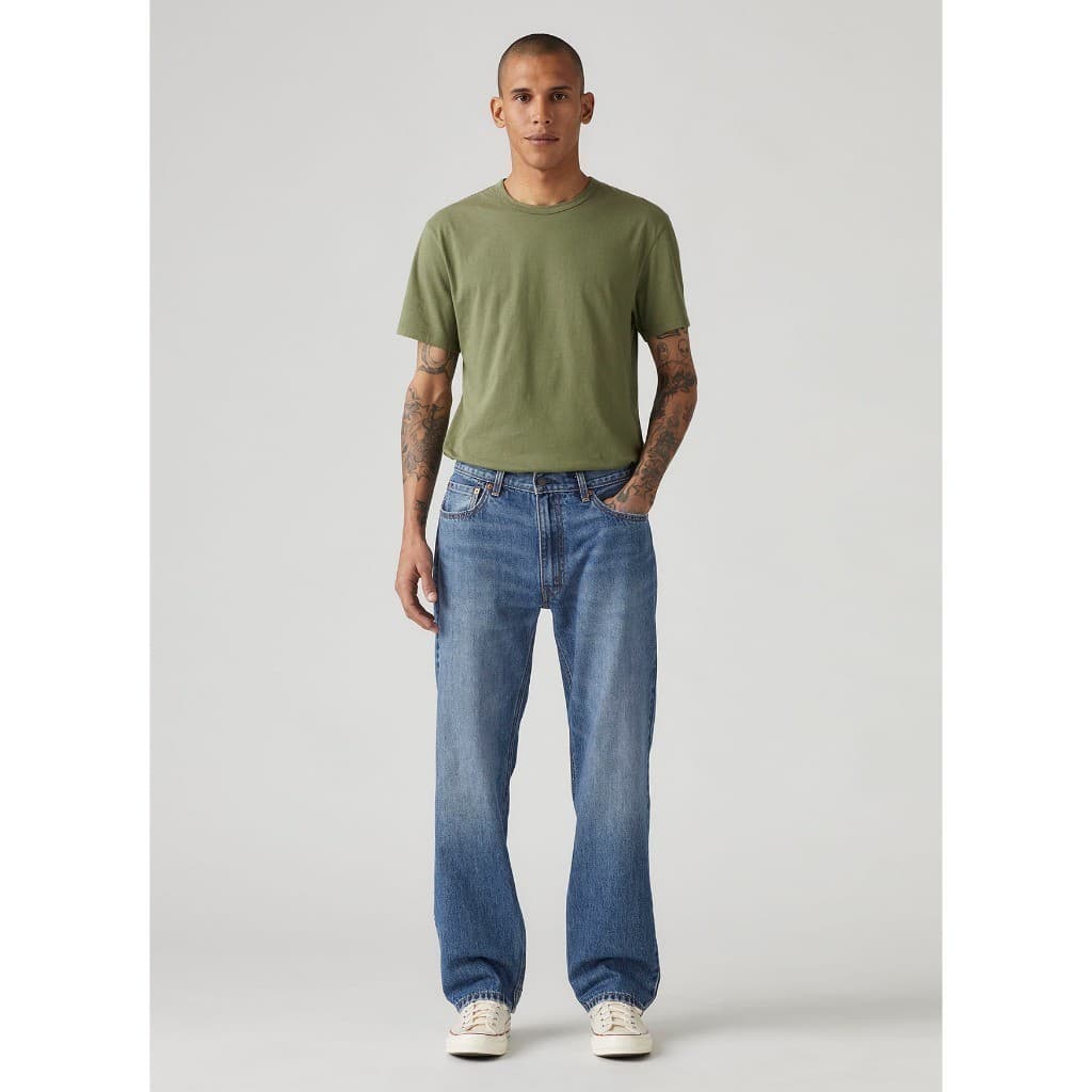 กางเกงยีนส์ผู้ชาย Levi's® Men's 555™ Relaxed Straight Jeans รูปที่ 5