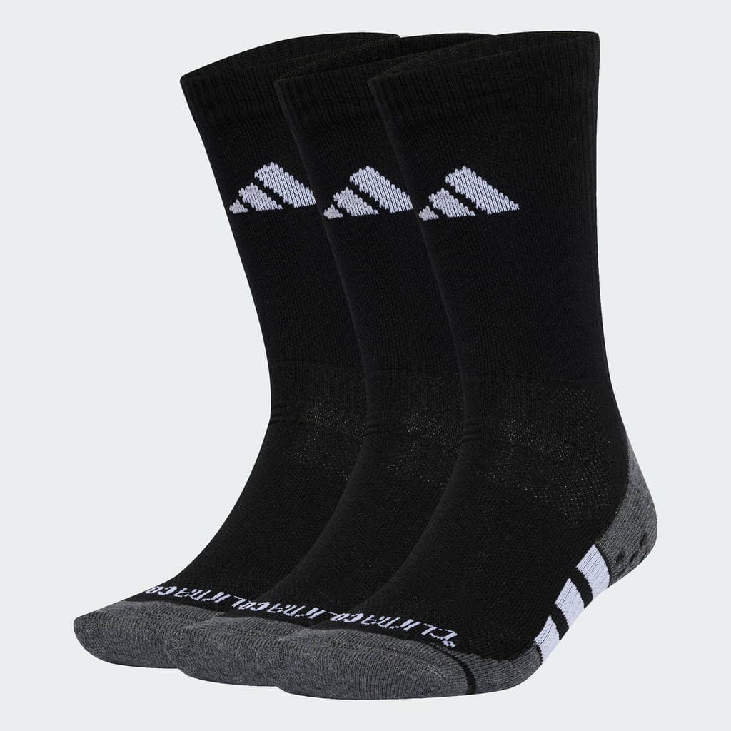 adidas Gym & Training ถุงเท้าความยาวครึ่งแข้งนุ่มสบายกันลื่น Performance CLIMACOOL Unisex สีดำ JC6448 รูปที่ 3