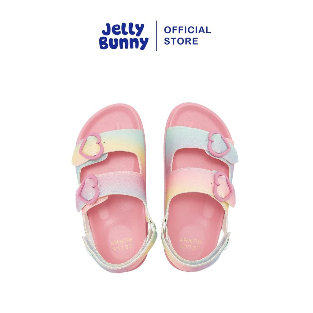 JELLY BUNNY รองเท้าแตะรัดส้นสำหรับเด็กผู้หญิง MINI SPORTY RAINBOW รุ่น B25SKSI002 รูปที่ 1