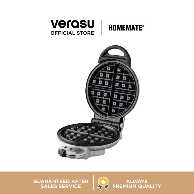 HOMEMATE เครื่องทำวาฟเฟิล กลมหนา รุ่น HOM-TSK2105B