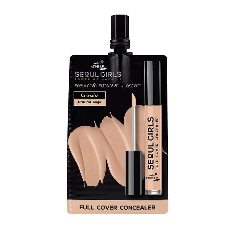 คอนซีลเลอร์ เนื้อแมตต์ ปกปิดเนียนกริ๊บ Nami Make Up Pro Seoul Girls Full Cover Concealer รูปที่ 2