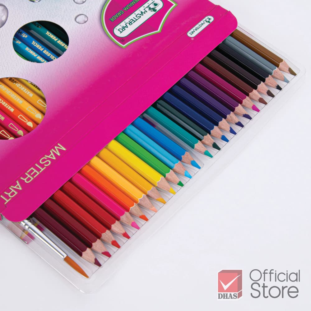 Master Art สีไม้ สีไม้ระบายน้ำ 24 สี จำนวน 1 กล่อง รูปที่ 8