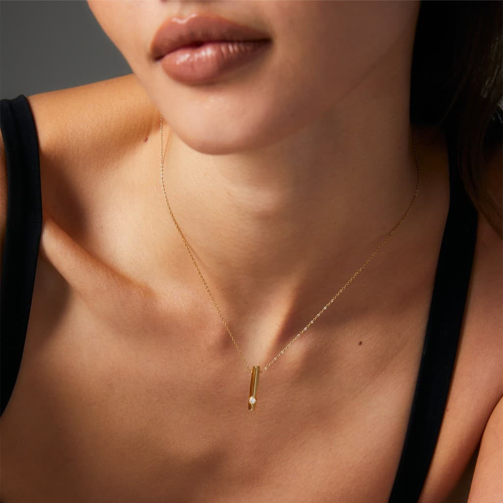 Valichain - Prism Vertical Necklace รูปที่ 1