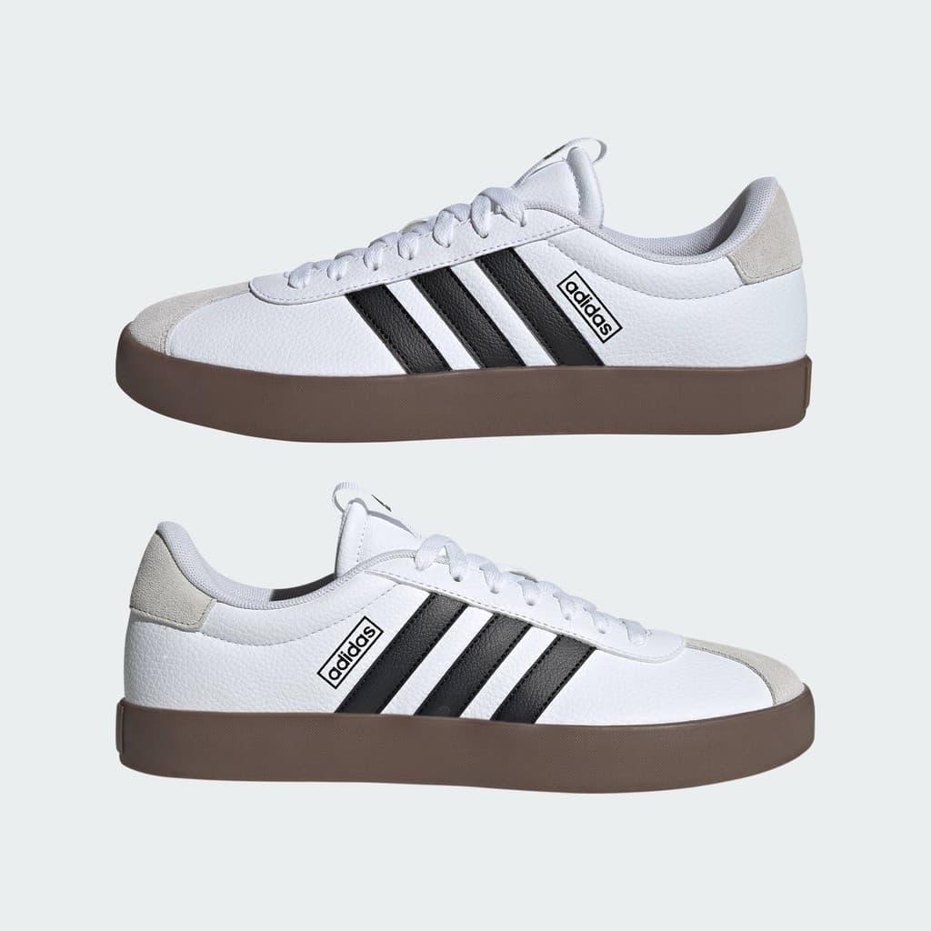 adidas Skateboarding & Lifestyle VL Court 3.0 Shoes Men White ID6285 รูปที่ 8