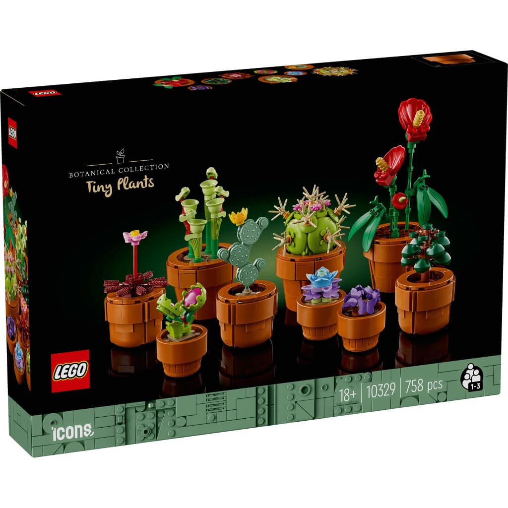 LEGO Icons 10329 Tiny Plants Building Set , Building Blocks, Kids Toy รูปที่ 2