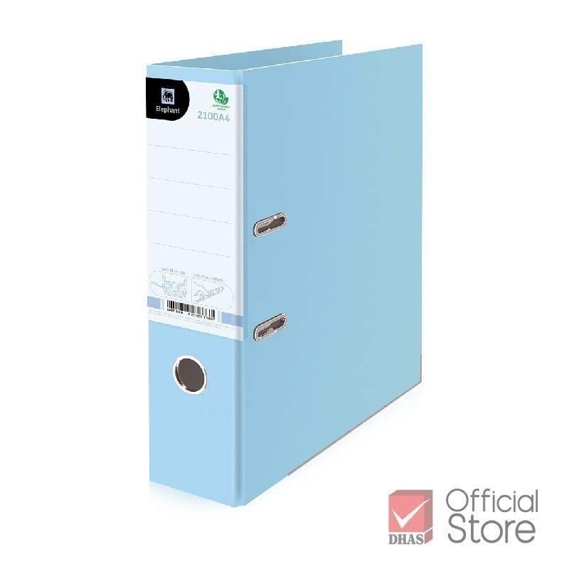 Elephant แฟ้ม แฟ้มใส่เอกสาร สันกว้าง No.2100 A4 สีพาสเทล จำนวน 1 แฟ้ม รูปที่ 7