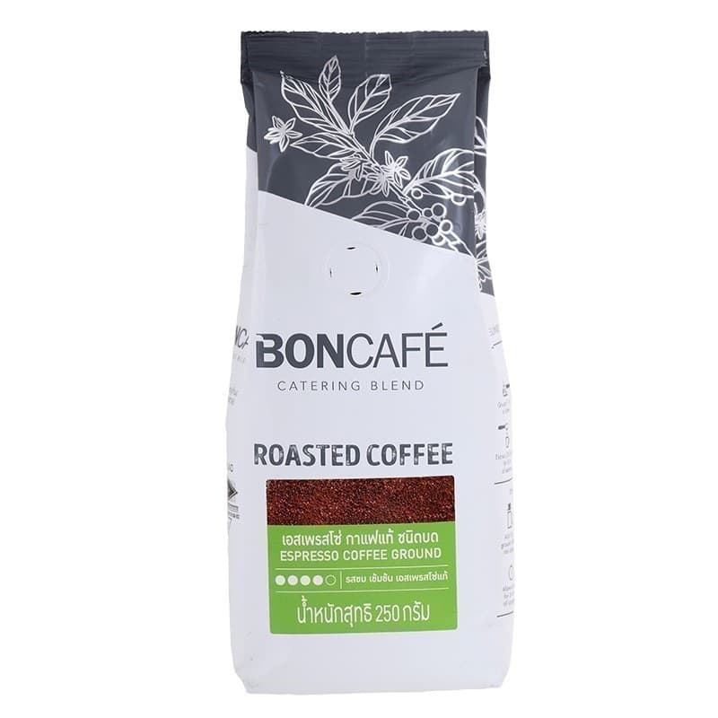 BONCAFE บอนกาแฟคั่วบดเอสเพรสโซ่สูตร2 250กรัม รูปที่ 2