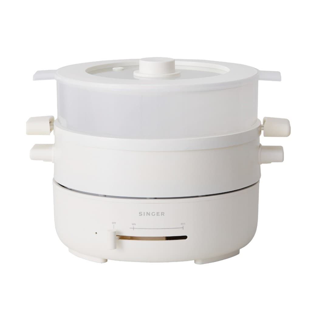 Singer SGSMC25 หม้อไฟฟ้าอเนกประสงค์ Multi Cooker ความจุ 2.5 L EJP516IVY สีขาว รูปที่ 1