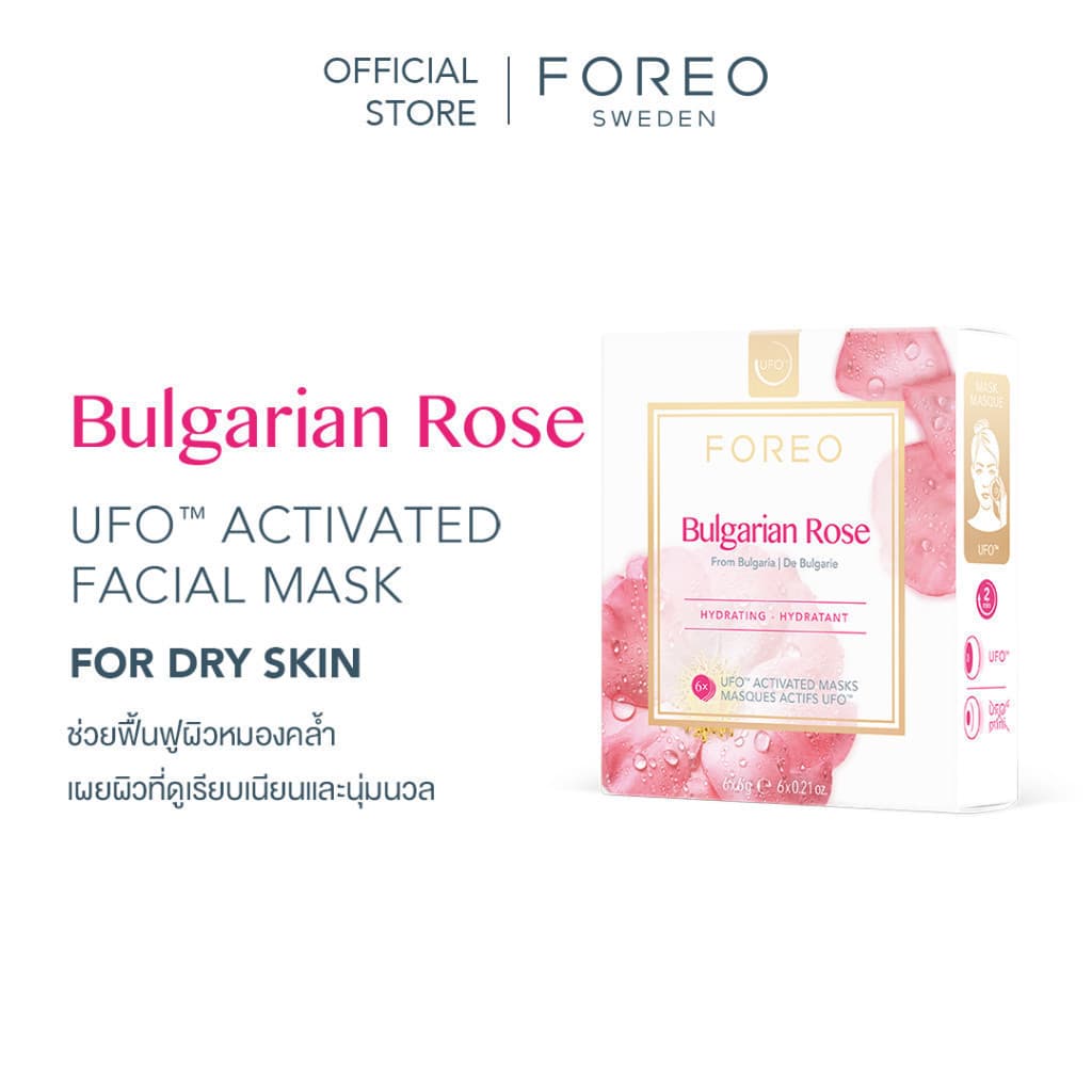 FOREO UFO Masks Farm To Face Collection x 6 ฟอริโอ้ ยูเอฟโอมาส์ก รูปที่ 3