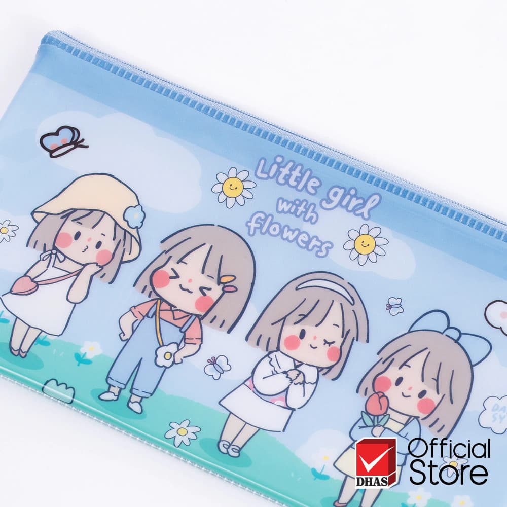 Master Art กระเป๋าดินสอ กระเป๋าซิปพลาสติก ซิบบิล M จำนวน 1 ชิ้น รูปที่ 2