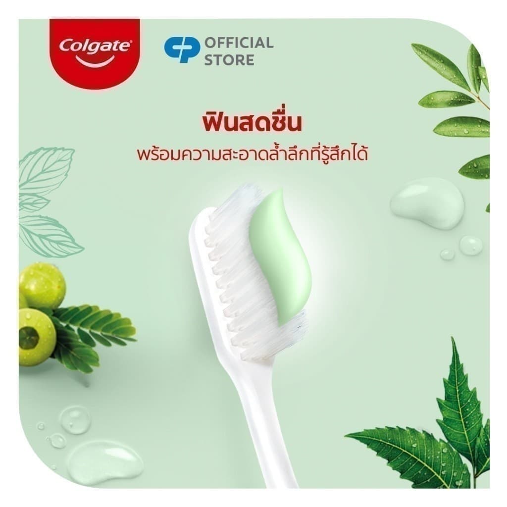 คอลเกต ยาสีฟัน สมุนไพร ดีท็อกซ์ เฮอร์เบิล ฟิวชั่น 120 กรัม Colgate Herbal Detox Herbal Fusion 120g รูปที่ 4