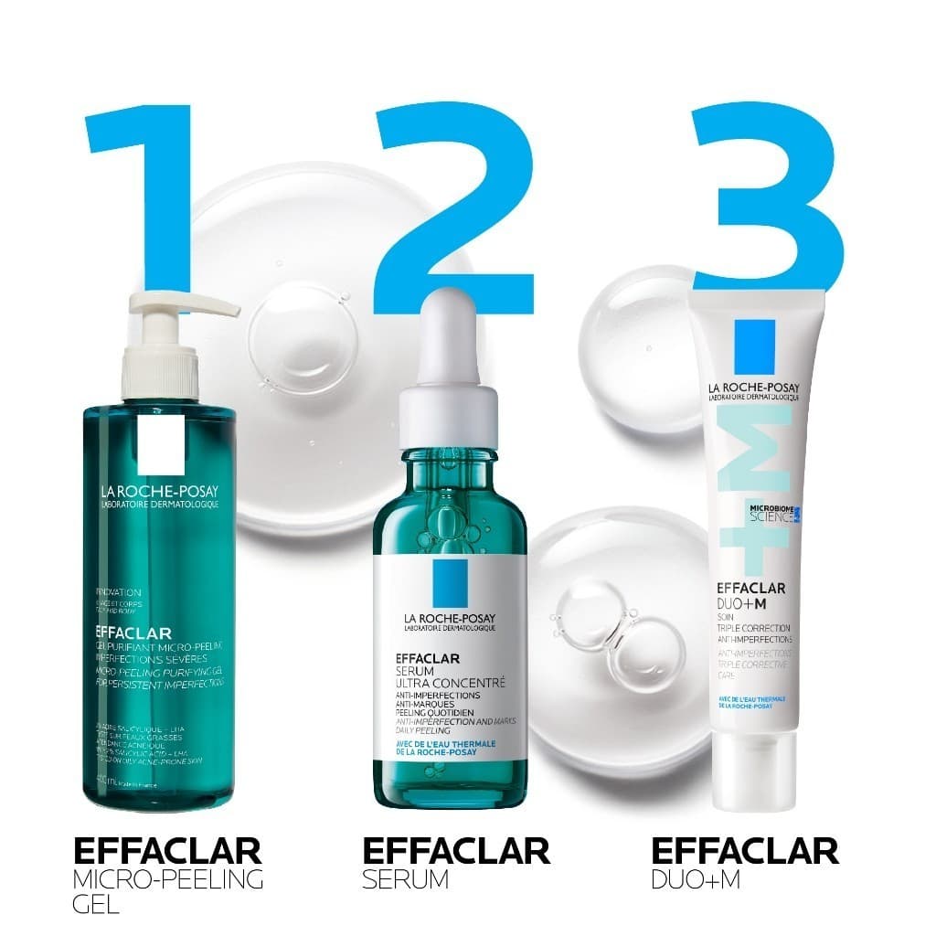 ลา โรช-โพเซย์ La Roche-Posay EFFACLAR SERUM 30ml. เซรั่มสลายสิวอุดตันที่ต้นตอ 30ml. + Foaming Gel 7ml รูปที่ 6