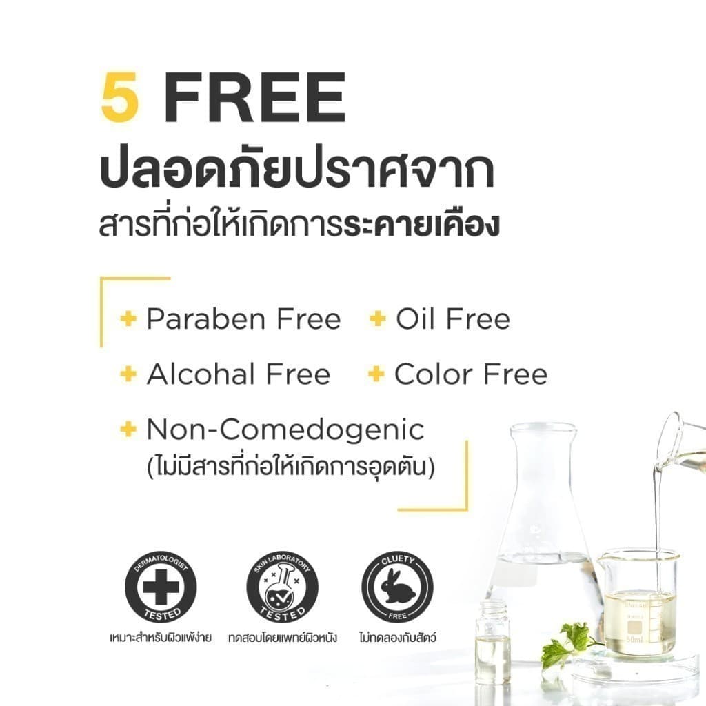 Skinsista Vit C บูสเตอร์เซรั่ม วิตซี ลดรอยสิว เพื่อผิวสว่าง กระจ่างใส 15ml รูปที่ 7