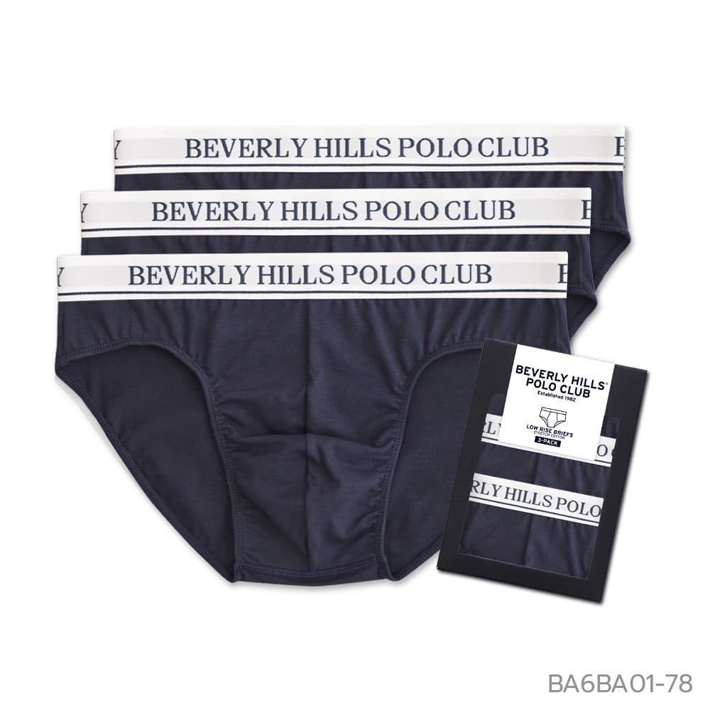 BEVERLY HILLS POLO CLUB SIGNATURE "BEVERLY HILLS POLO CLUB" ELASTIC WAISTBANDกางเกงชั้นในชายรุ่น BA6BA01 รูปที่ 4