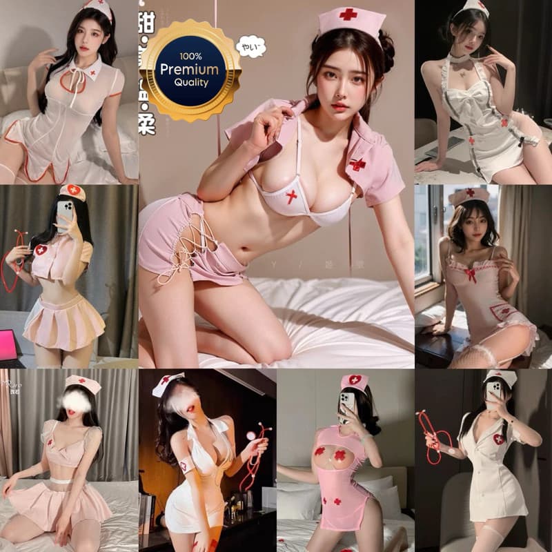 ชุดคอสเพลย์ พยาบา รุ่น P001 ชุดนอนไม่ได้นอน ชุดนอนเซ็กซี่ Yuyie888 รูปที่ 1