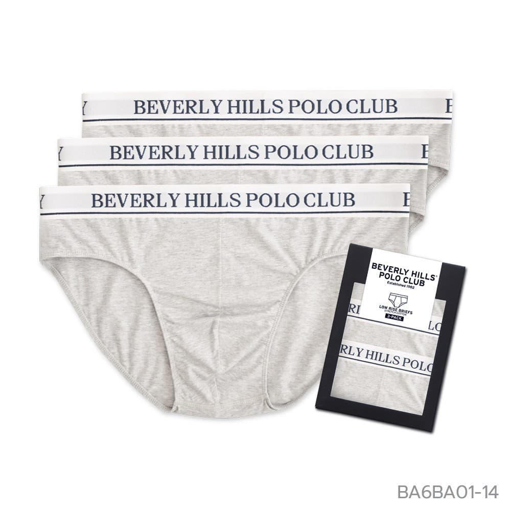 BEVERLY HILLS POLO CLUB SIGNATURE "BEVERLY HILLS POLO CLUB" ELASTIC WAISTBANDกางเกงชั้นในชายรุ่น BA6BA01 รูปที่ 2