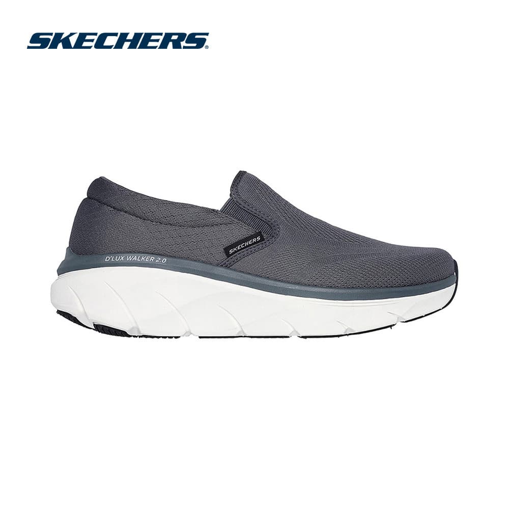 Skechers สเก็ตเชอร์ส รองเท้าลำลองผู้ชาย Men Sport D'Lux Walker 2.0 Casual Shoes- 232723-CHAR Air-Cooled Memory Foam รูปที่ 1