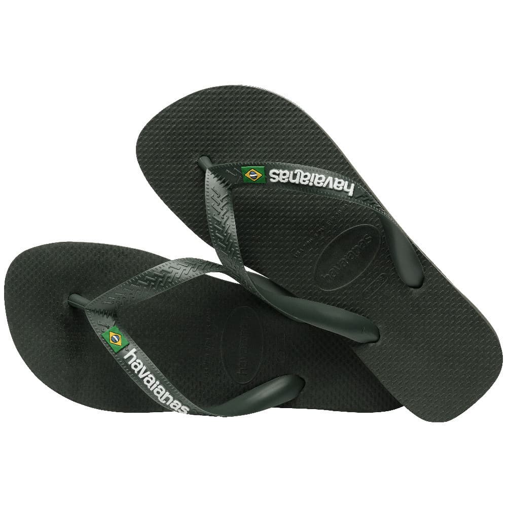 HAVAIANAS รองเท้าแตะ Brasil Logo Flip Flops GREEN 41108505983U_U4GNXX รูปที่ 3