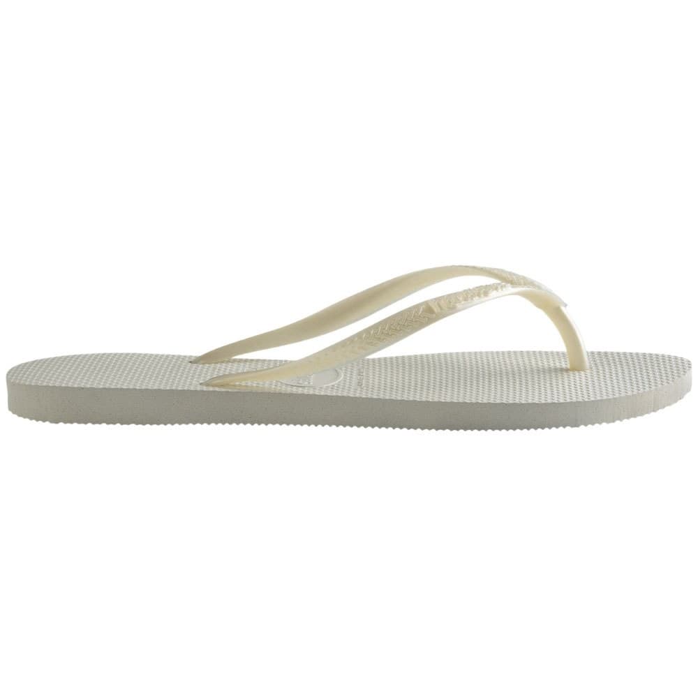 HAVAIANAS รองเท้าแตะ Slim Flip Flops WHITE 40000300001F_C2WTXX รูปที่ 2
