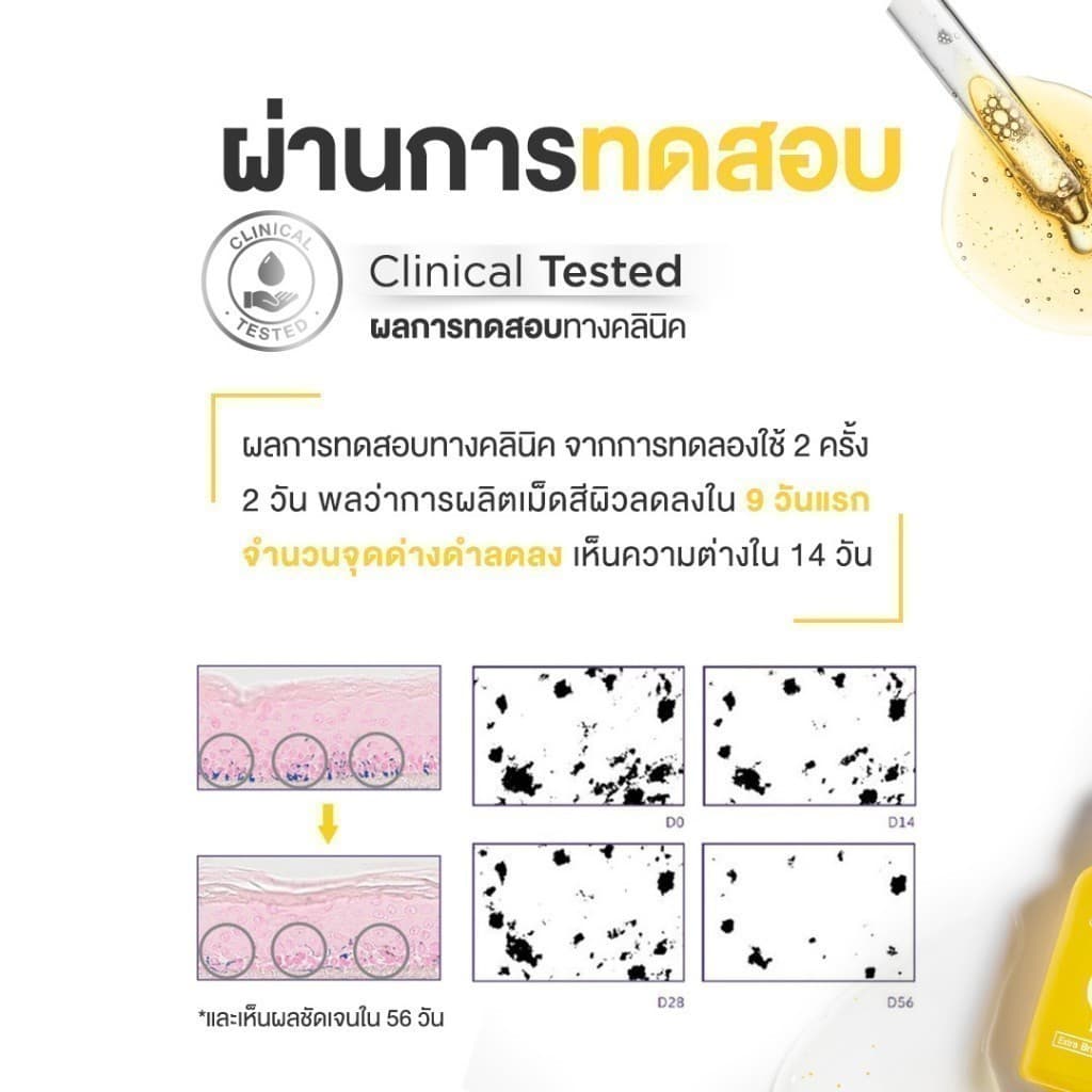 Skinsista Vit C บูสเตอร์เซรั่ม วิตซี ลดรอยสิว เพื่อผิวสว่าง กระจ่างใส 15ml รูปที่ 5