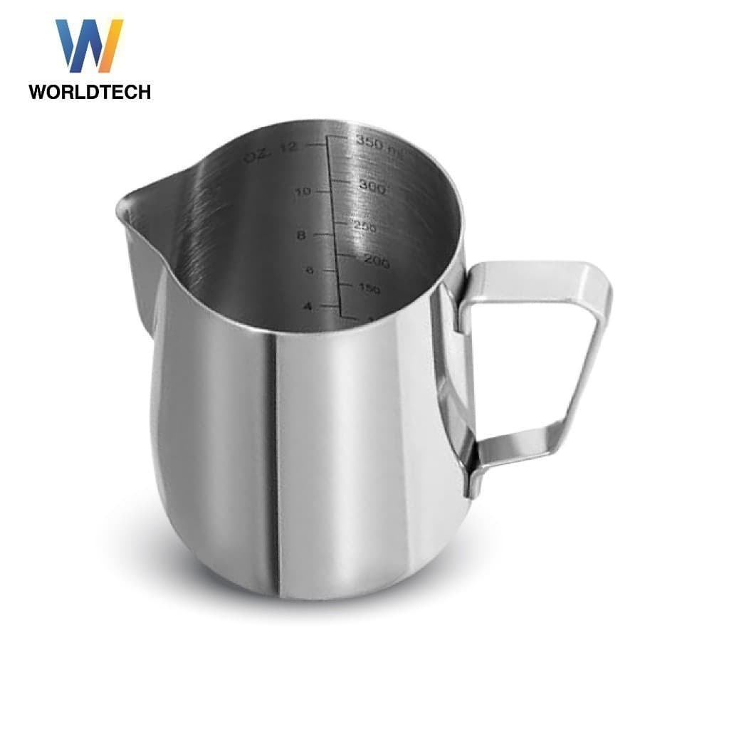 Worldtech Xpresso เหยือก สแตนเลส โถตีฟองนม Milk Frothing Pitcher ขนาด 350 ml. รุ่น WT-CM-ACC-PITCHER รูปที่ 8