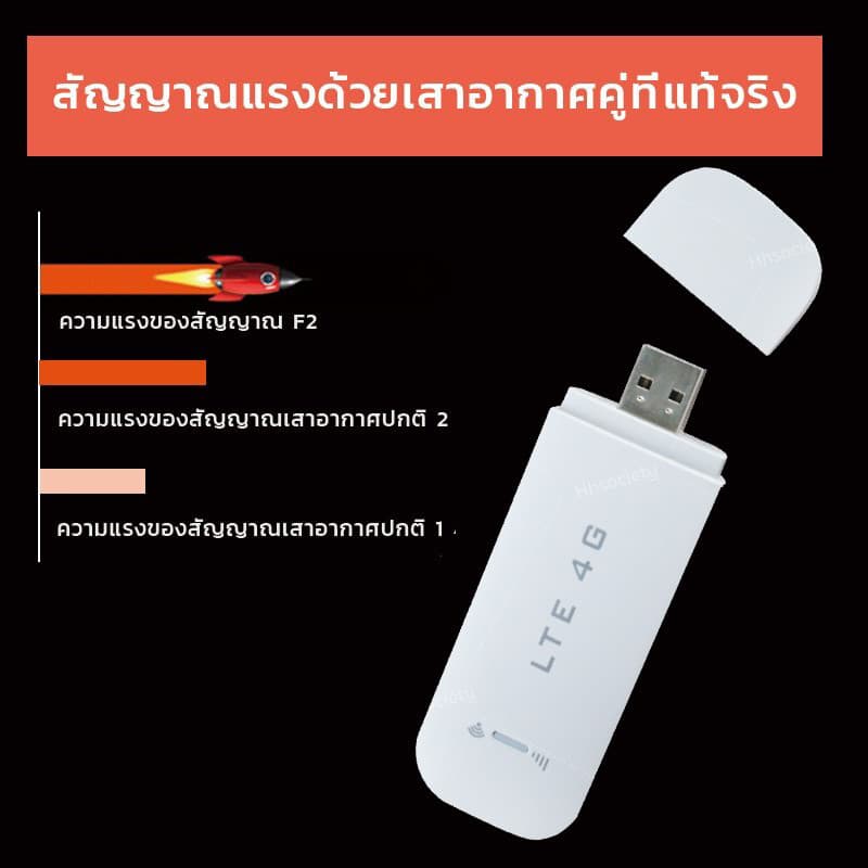 Pocket Wifi Aircard Wifi Modem 4G/5G LTE 300 Mbps USB เราเตอร์ใส่ชิม ตัวปล่อยสัญญาณไวไฟ ไวไฟพกพาใส่ชิม รูปที่ 3