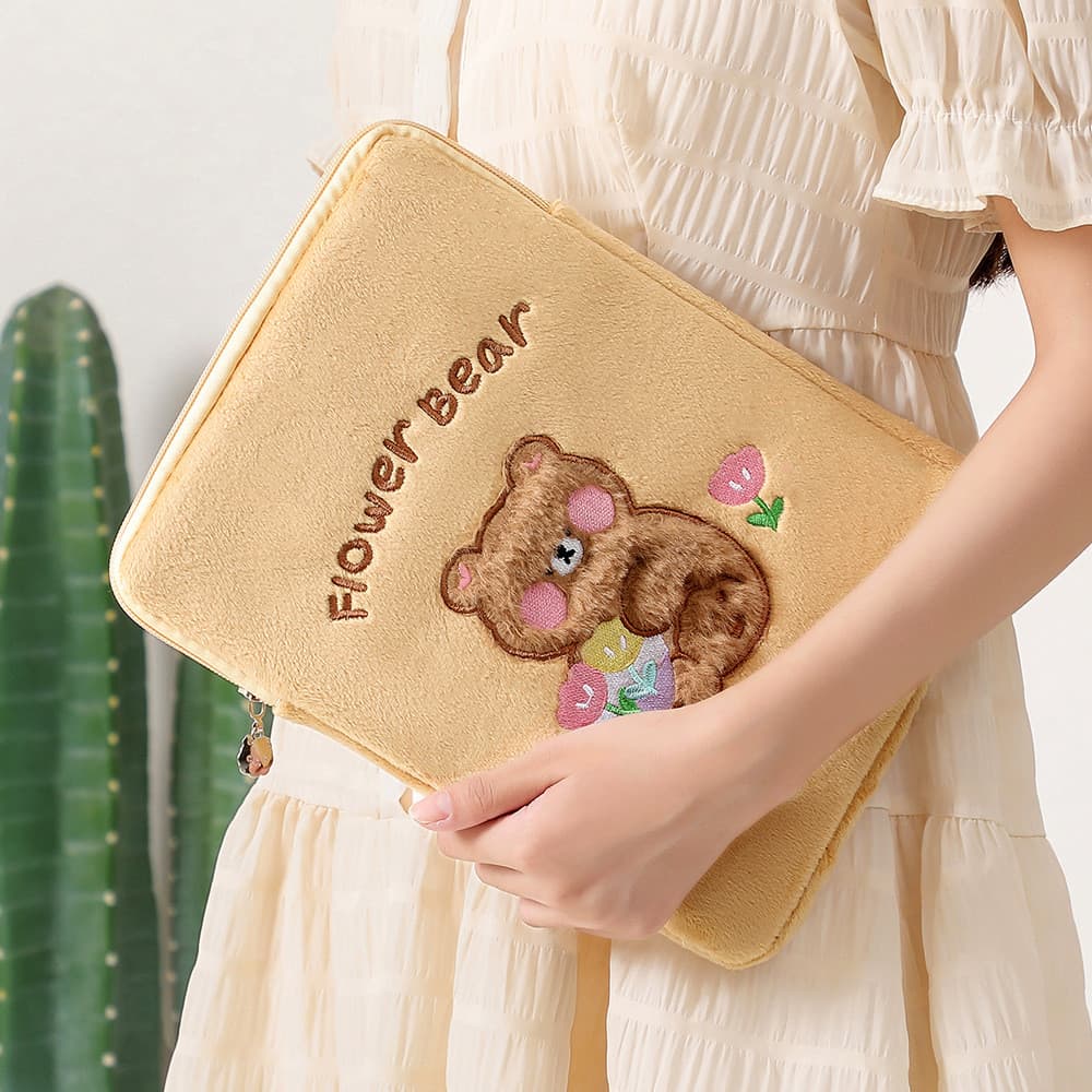 Chaichaishop กระเป๋าใส่ไอแพด แบบมีซิป ใส่ของได้เยอะ กันกระแทก ipad bag 9.7-11นิ้ว รูปที่ 5