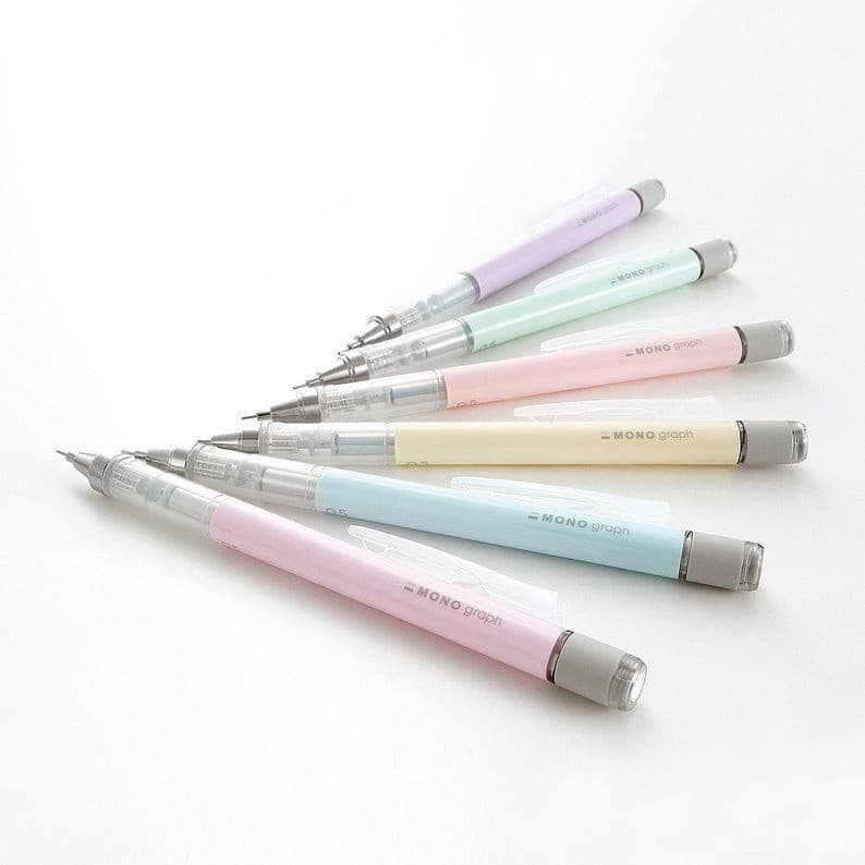 ดินสอกด Mono Graph รุ่น Pastel ขนาด 0.5 และ 0.3 MM รูปที่ 3