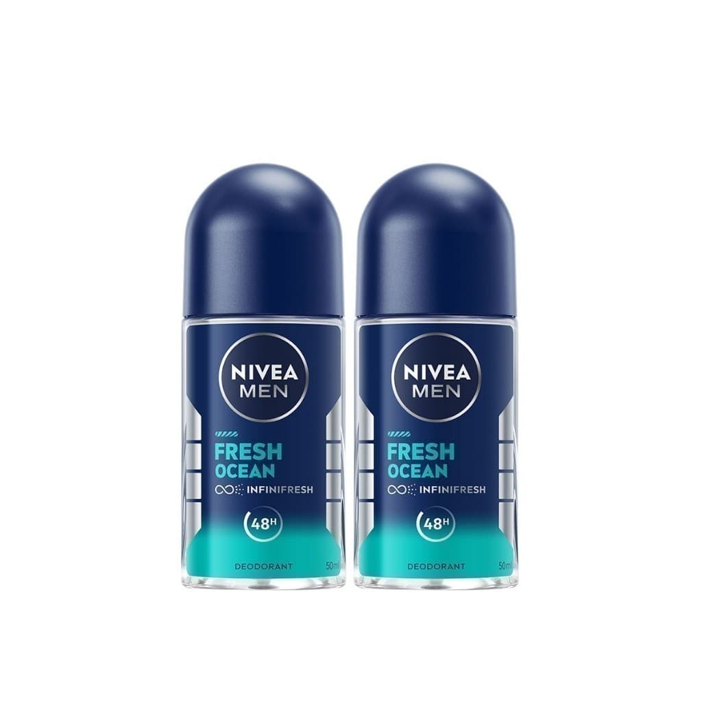 นีเวีย เมน โรลออน เฟรช โอเชียน 50 มล. 2ชิ้น NIVEA รูปที่ 4